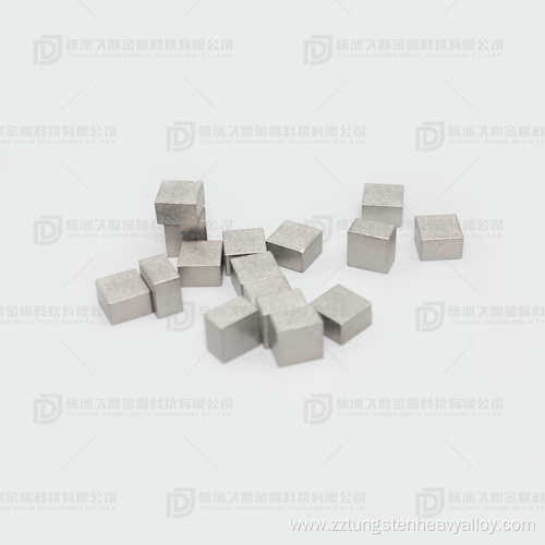 Customized tungsten alloy vertical blocks